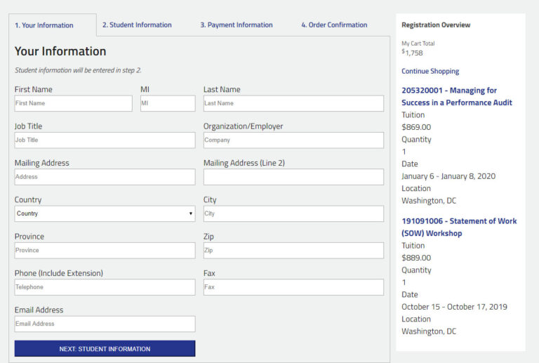 Registration Overview on the right are stretched vertically. Making it harder to read.